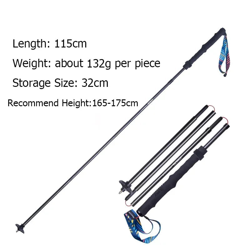 Lightweight Folding Quick Lock Trekking Pole Beargoods