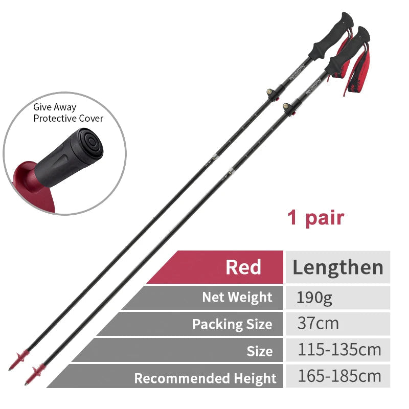 Carbon Trekking Pole Ultralight Beargoods