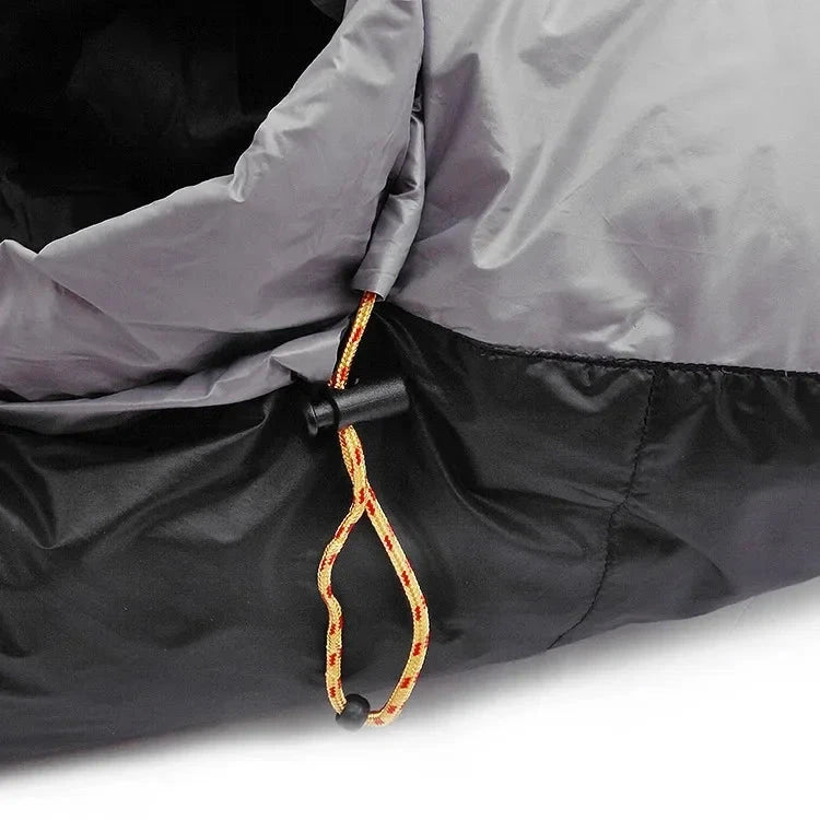 JUNGLE KING CY660 4 Seasons 3 Kinds of Thickness Camping Travel Hiking White Duck Down Feather Filled Mummy Down Sleeping Bags Beargoods