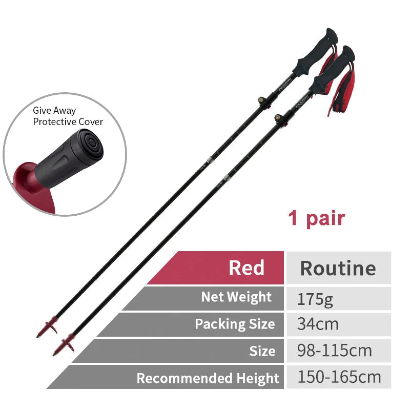 Carbon Trekking Pole Ultralight Beargoods