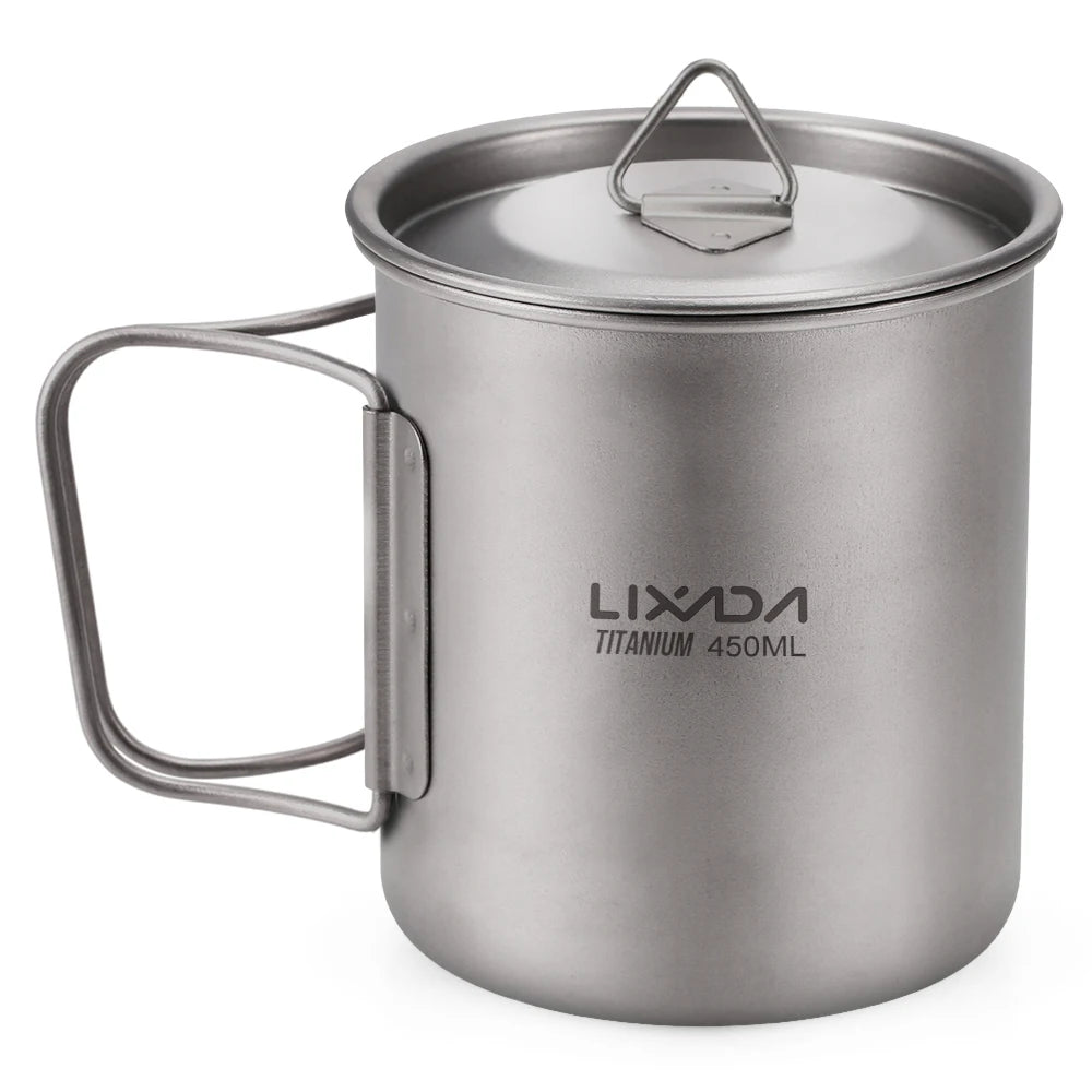 300ML/450ML/550ML/650ML/750ML Ultralight Titanium Cup Beargoods