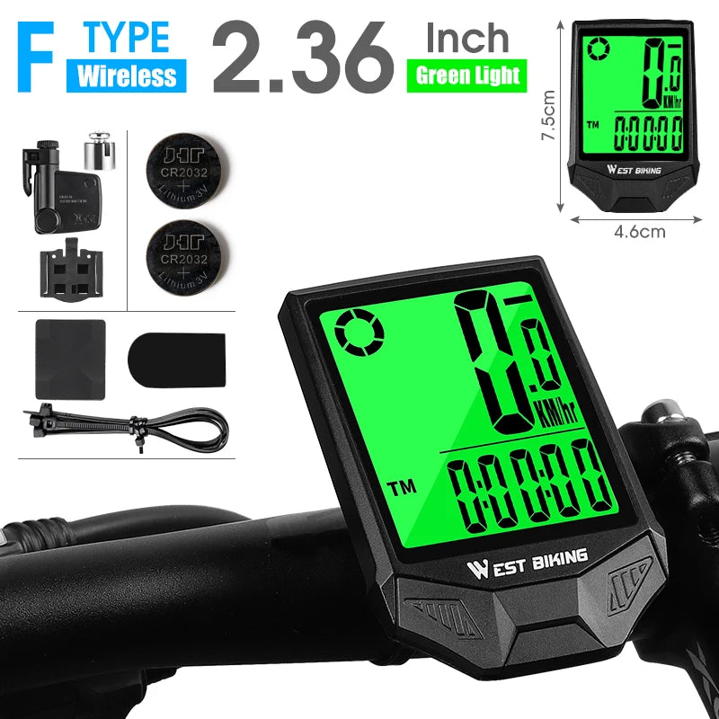 Waterproof Wireless Bicycle Computer Beargoods