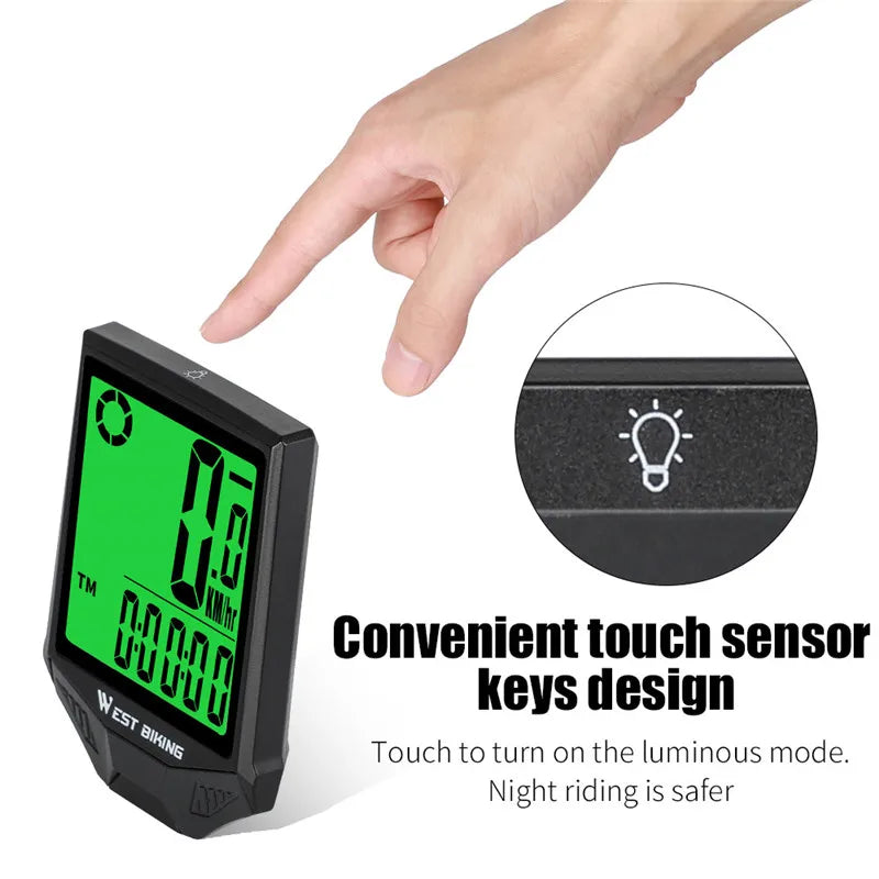 Waterproof Wireless Bicycle Computer Beargoods
