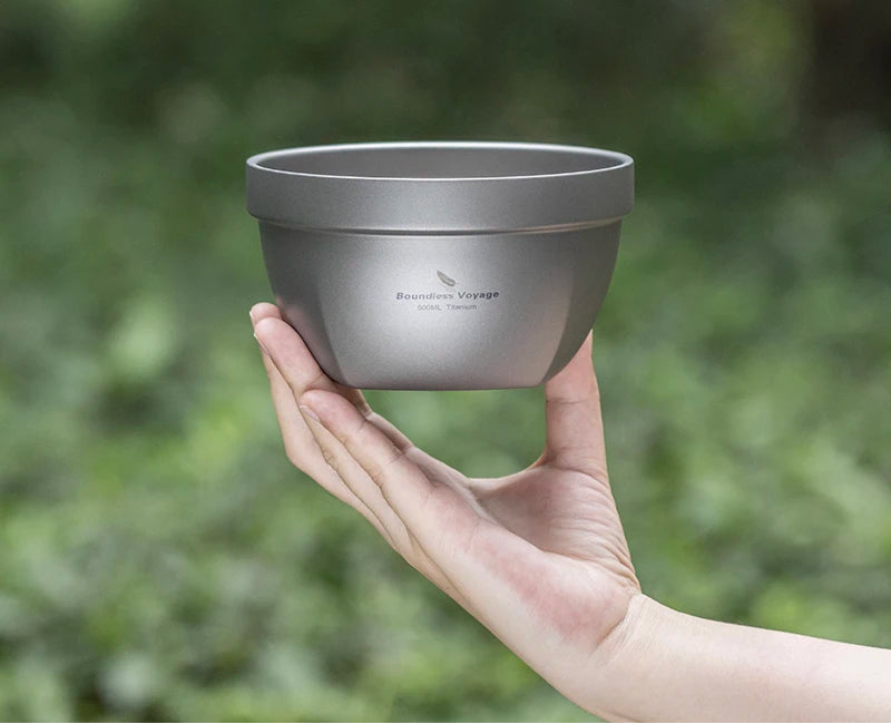 Titanium Bowl Double Walled Beargoods