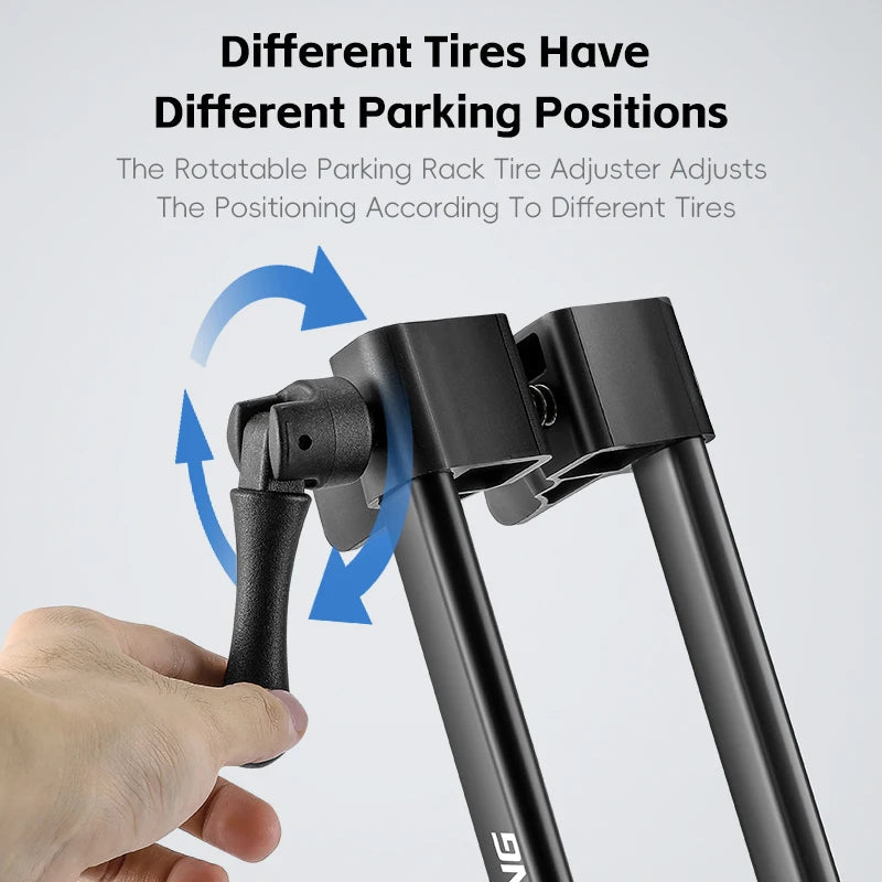 Bicycle Double Pole Foldable Parking Rack Beargoods