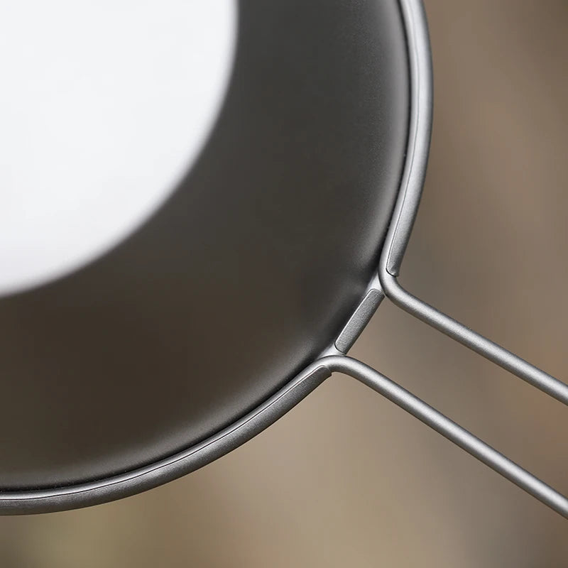 260ml Titanium Camping Sierra Bowl With Fixed Handle Beargoods