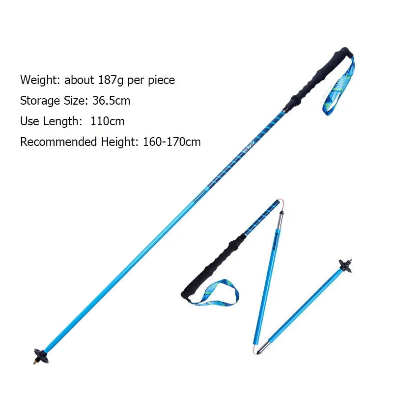 Lightweight Folding Quick Lock Trekking Pole Beargoods