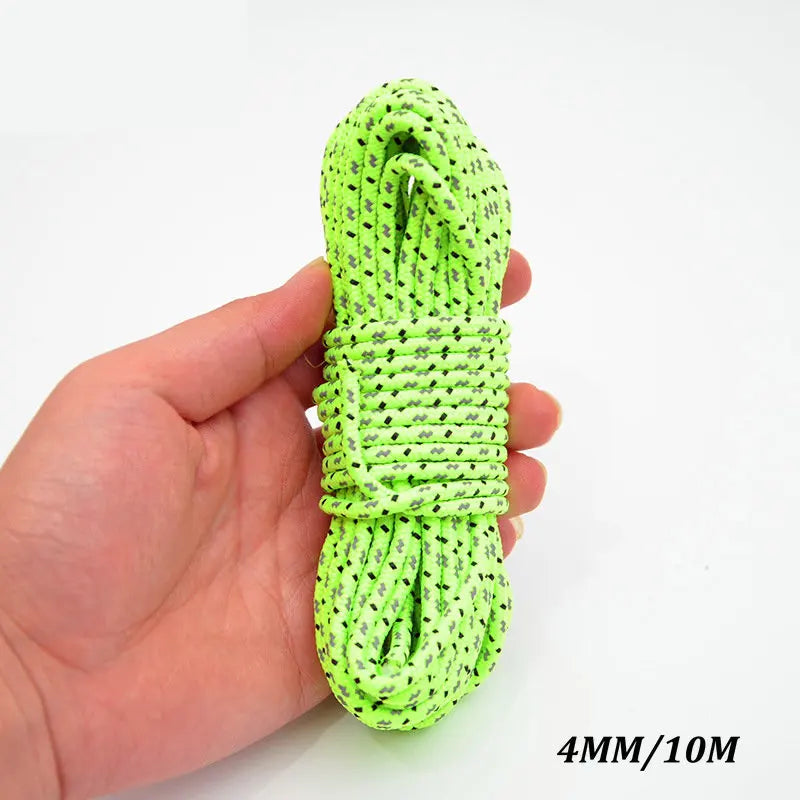 5M/10M/20M/50M Reflective Nylon Tent Rope Beargoods