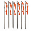 Titanium Alloy Tent Pegs Beargoods
