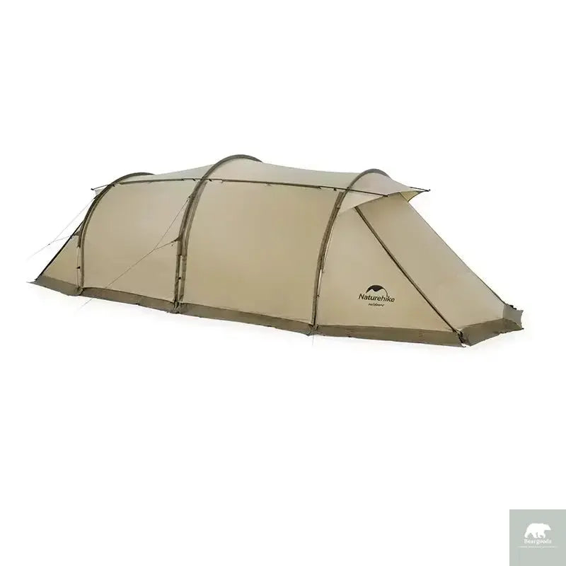 Naturehike Aries Tunnel Tent Camping Outdoor Travel 4 Season Extended Loop Tent For 4-6 Person Geodesic Double Layer Large Tent Beargoods