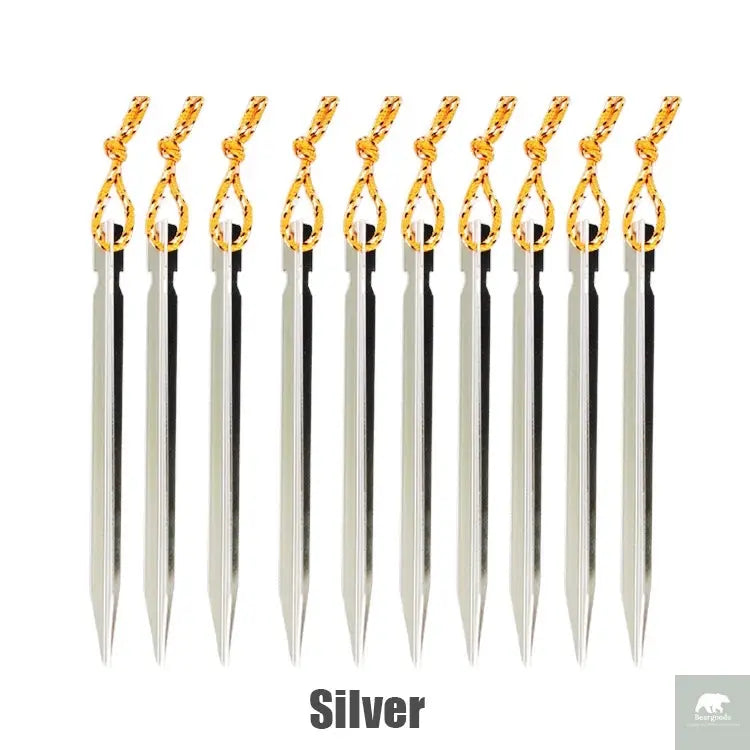 Aluminium Alloy Tent Pegs Beargoods