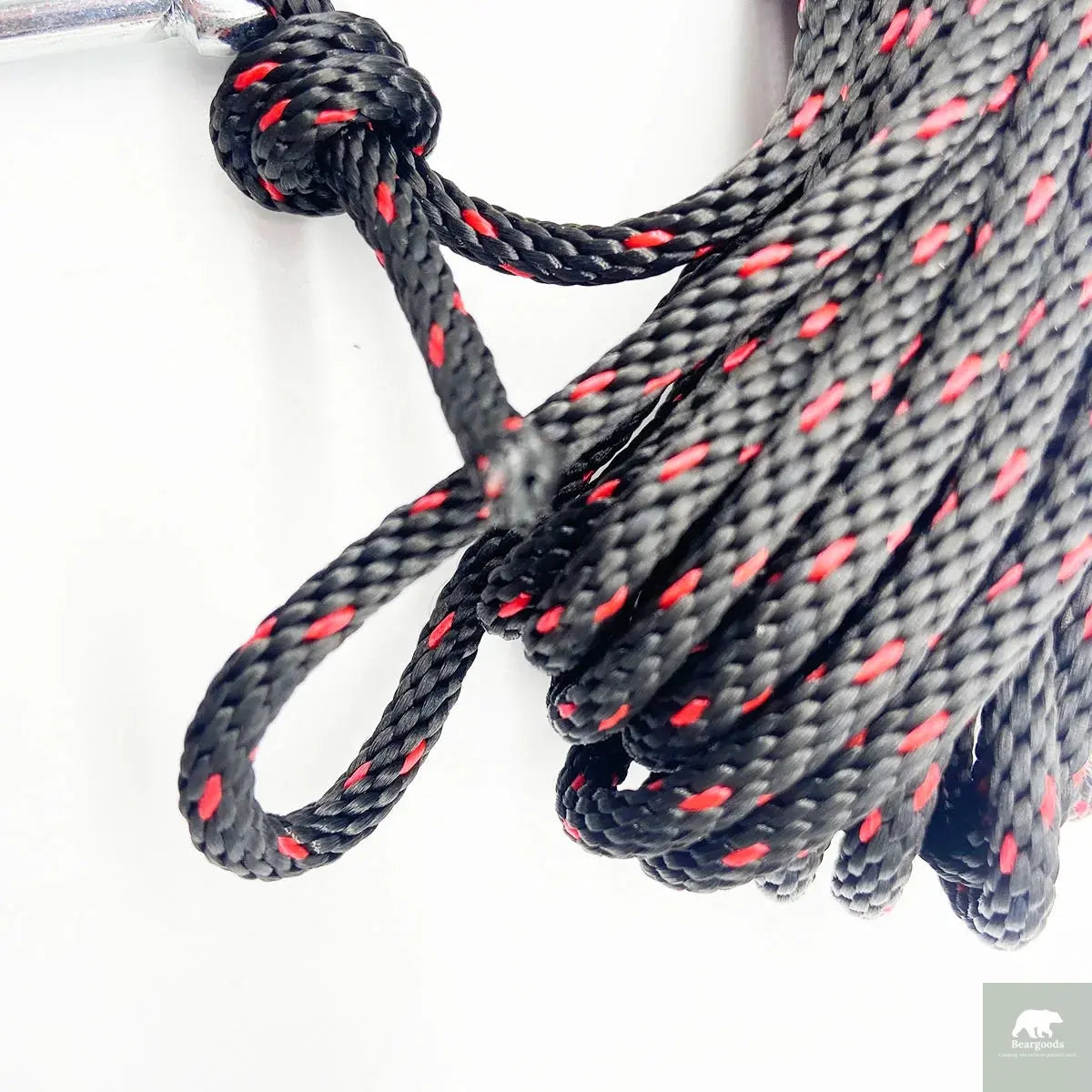 4mm Camping Tent Tie Down Rope Tightener Fastening Pulley Ratchet Hangers Awning Rope Hook Canopy Buckle Rope Tightening Tool Beargoods