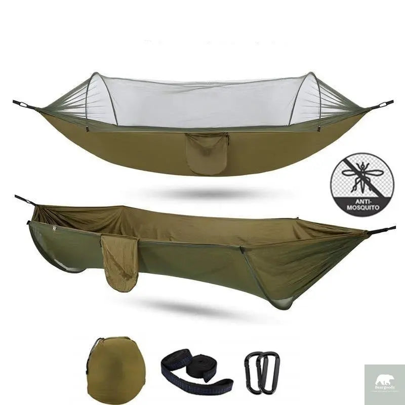 Hammock with Mosquito Net - Beargoods Hammock with Mosquito Net Beargoods.co.uk 49.99 Beargoods
