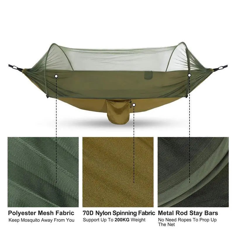 Hammock with Mosquito Net - Beargoods Hammock with Mosquito Net Beargoods.co.uk 49.99 Beargoods