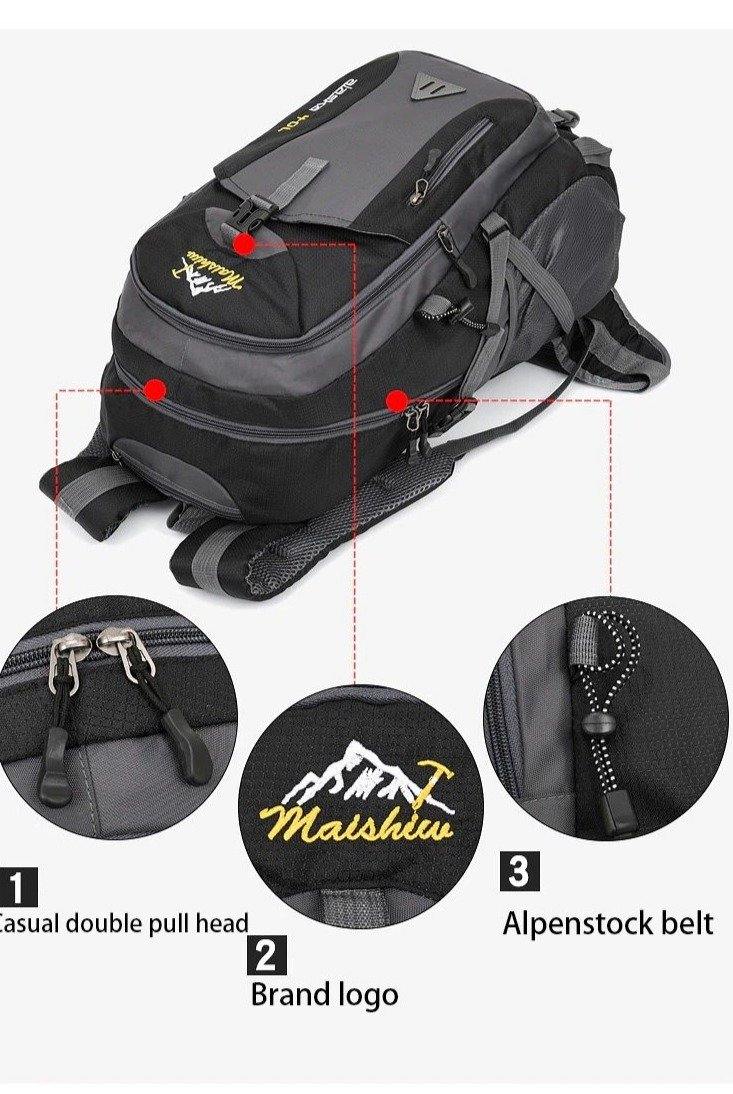 50L Mountaineering Waterproof Backpack - Beargoods 50L Mountaineering Waterproof Backpack Beargoods.co.uk  34.99 Beargoods