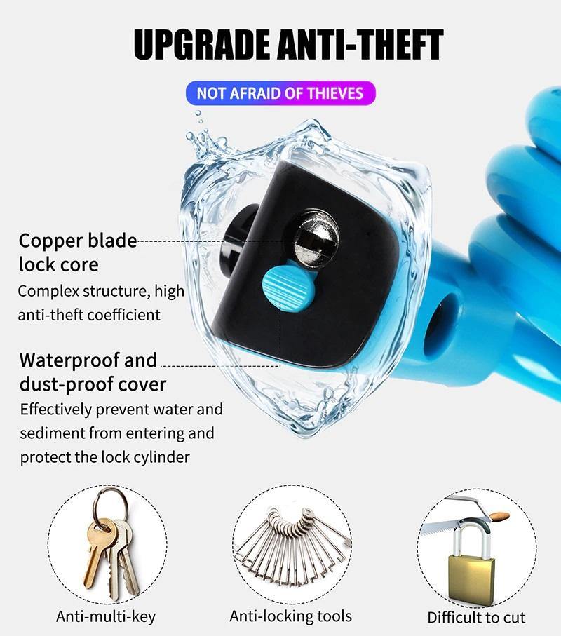 Cable Bike Lock 1.2m - Beargoods Cable Bike Lock 1.2m Beargoods.co.uk 19.99 Beargoods