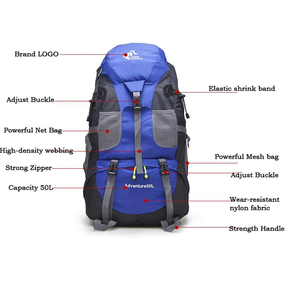 50L Hiking Backpack - Beargoods 50L Hiking Backpack Beargoods.co.uk 45.99 Beargoods