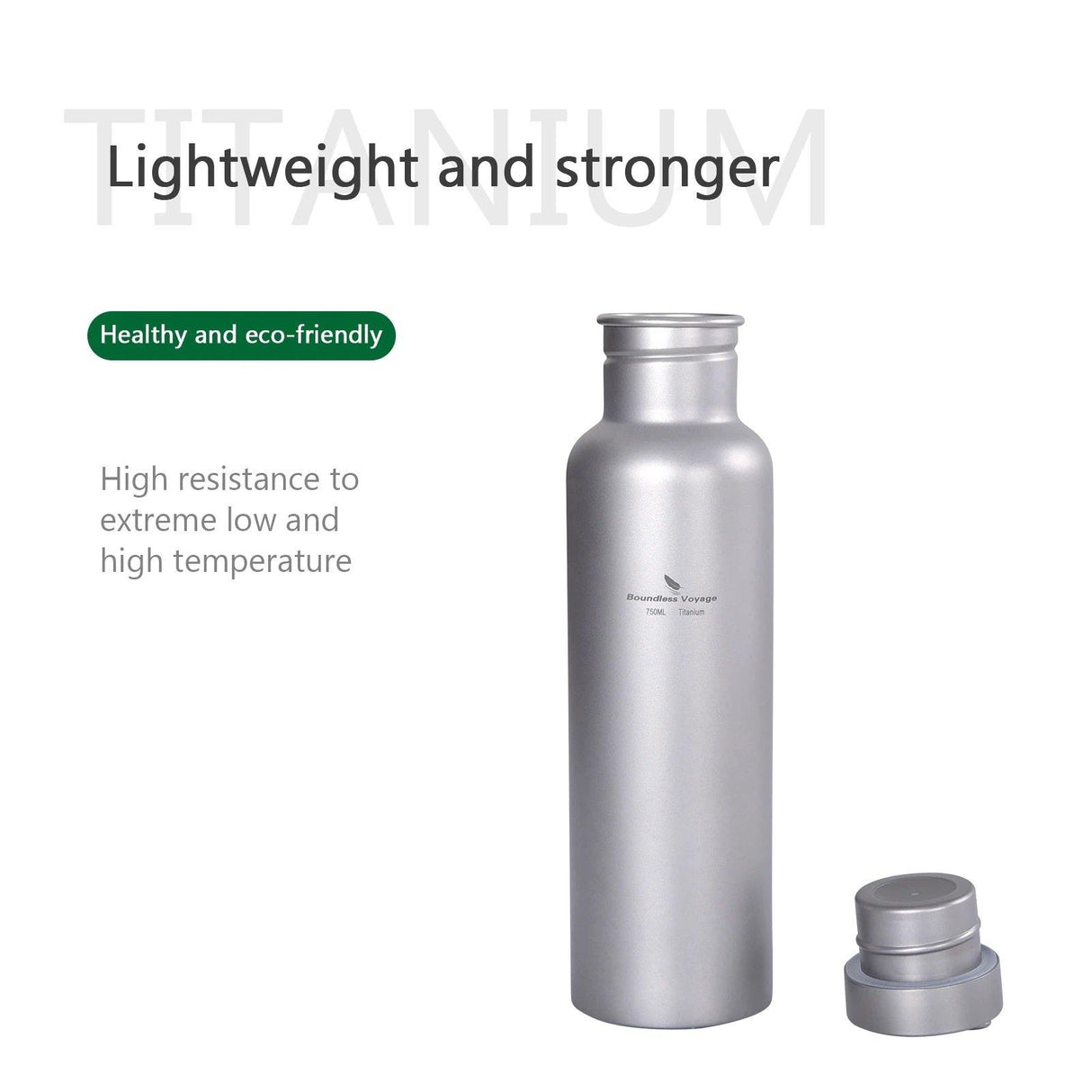Titanium Water Bottle with Titanium Lid - Beargoods Titanium Water Bottle with Titanium Lid Beargoods.co.uk  34.99 Beargoods