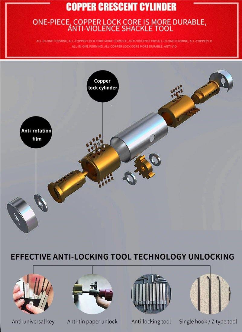 Anti-theft Chain Bike Lock - Beargoods Anti-theft Chain Bike Lock Beargoods.co.uk 24.99 Beargoods