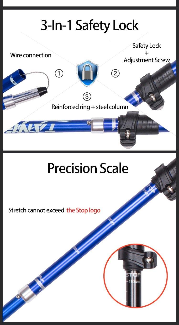 Trekking/Walking Folding Pole - Beargoods Trekking/Walking Folding Pole Beargoods.co.uk 27.99 Beargoods