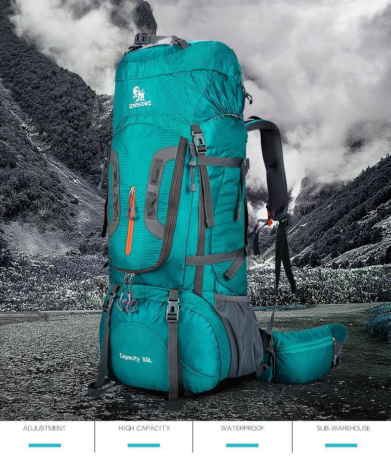 Camping Hiking Backpack Superlight 80L - Beargoods Camping Hiking Backpack Superlight 80L Beargoods.co.uk  44.99 Beargoods