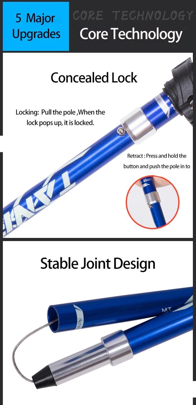 Trekking/Walking Folding Pole - Beargoods Trekking/Walking Folding Pole Beargoods.co.uk 27.99 Beargoods