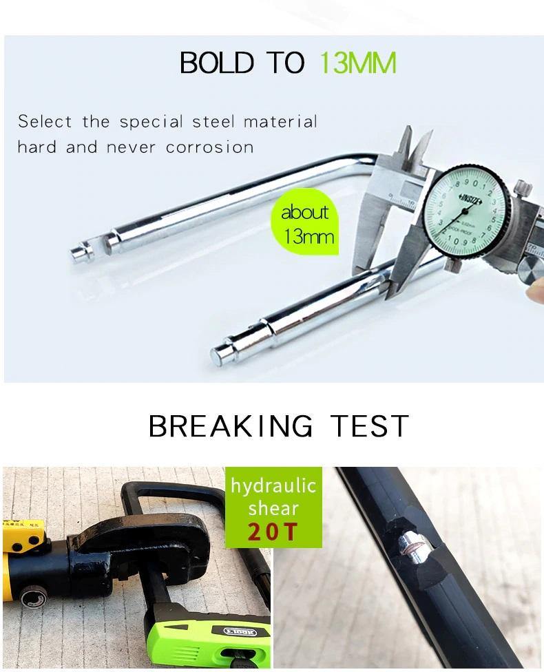 Hydraulic Shear Resistant Bike U Lock - Beargoods Hydraulic Shear Resistant Bike U Lock Beargoods.co.uk 85.99 Beargoods