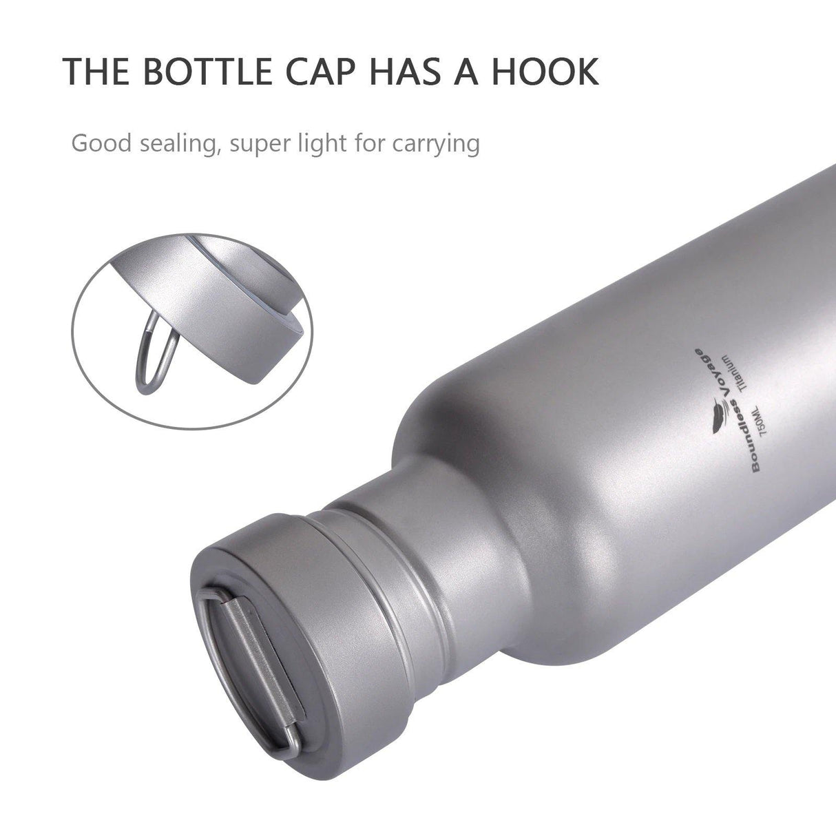 Titanium Water Bottle with Titanium Lid - Beargoods Titanium Water Bottle with Titanium Lid Beargoods.co.uk  34.99 Beargoods