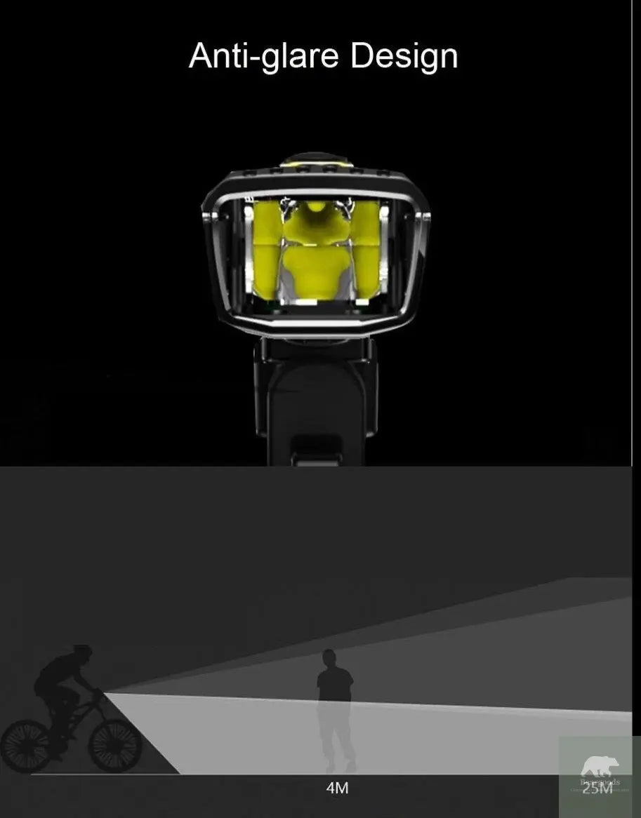 Rechargeable Bike Light - Beargoods Rechargeable Bike Light Beargoods.co.uk 24.99 Beargoods