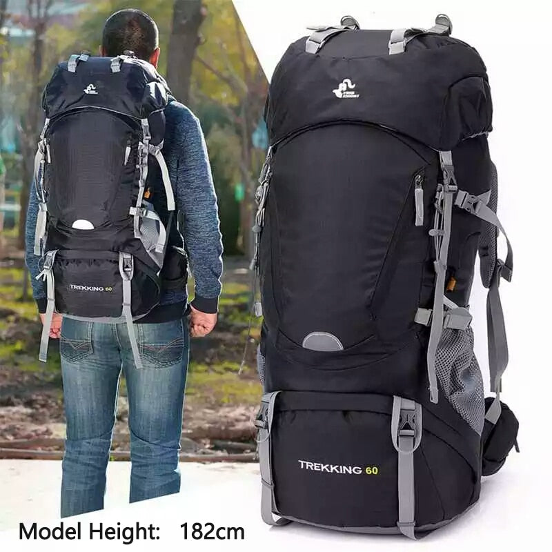 60L Outdoor Hiking Waterproof Backpack - Beargoods