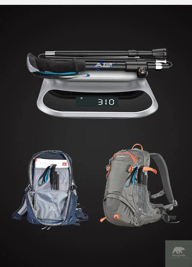 2 Piece Ultralight Trekking Poles Foldable - Beargoods 2 Piece Ultralight Trekking Poles Foldable Beargoods.co.uk 34.99 Beargoods
