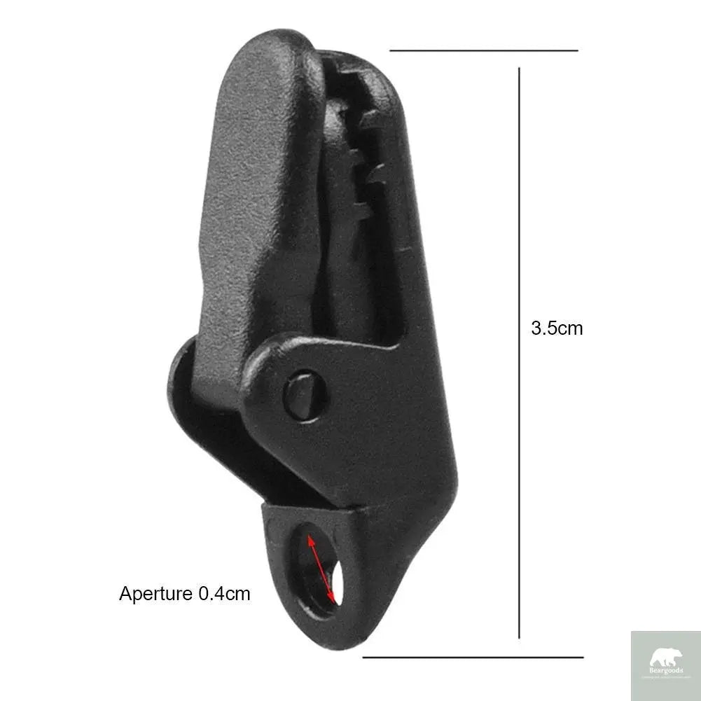 Tent Clamp with Carabiner Hook - Beargoods Tent Clamp with Carabiner Hook Beargoods.co.uk 15.99 Beargoods