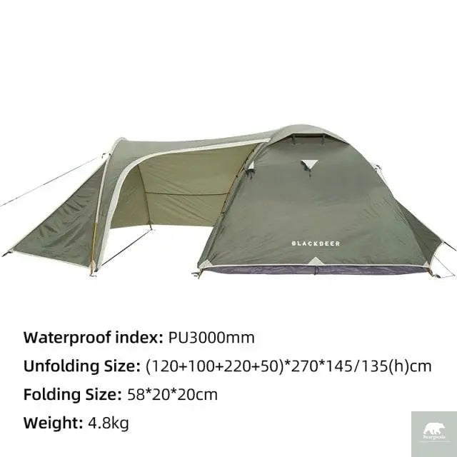 2-3 People Backpacking Tent - Beargoods 2-3 People Backpacking Tent Beargoods.co.uk 149.99 Beargoods