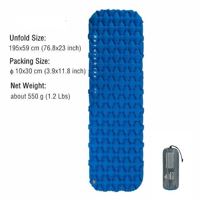 Inflatable Mattress Ultralight Waterproof Compact - Beargoods Inflatable Mattress Ultralight Waterproof Compact Beargoods.co.uk 47.99 Beargoods