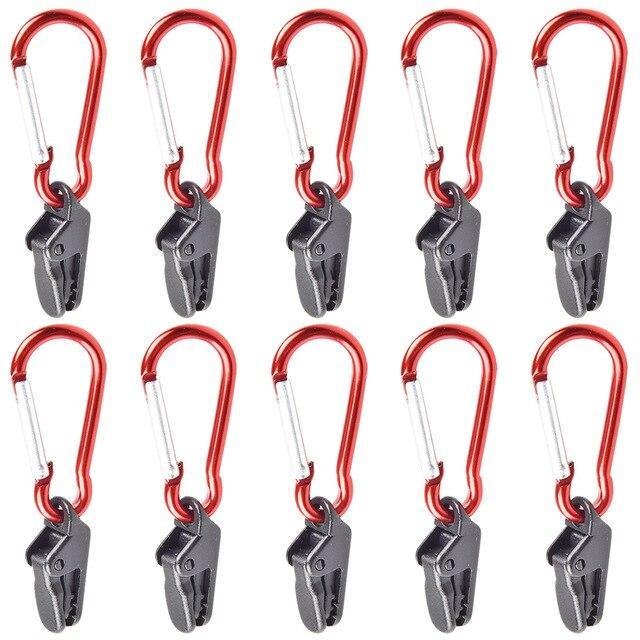 Tent Clamp with Carabiner Hook - Beargoods Tent Clamp with Carabiner Hook Beargoods.co.uk 15.99 Beargoods
