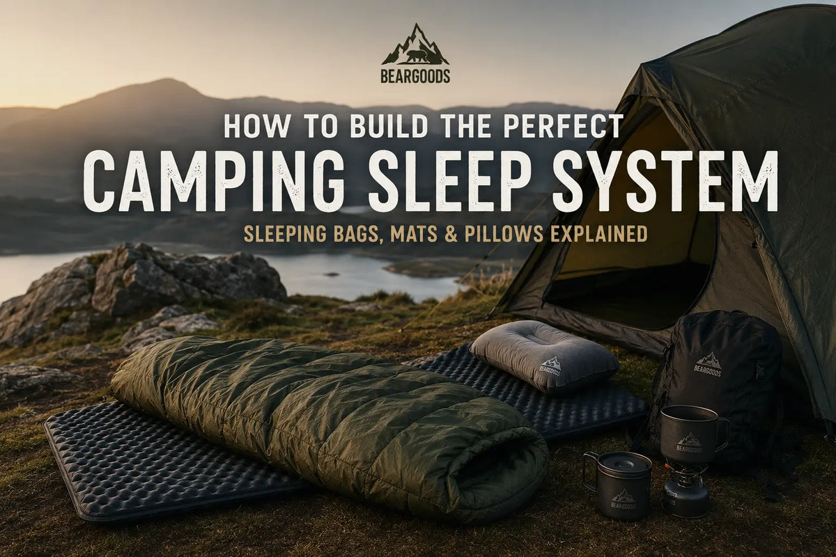 How to Build the Perfect Camping Sleep System: Sleeping Bags, Mats and Pillows Explained Beargoods