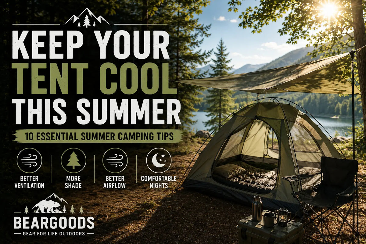 How to Keep Your Tent Cool in Hot Weather: 10 Essential Summer Camping Tips Beargoods