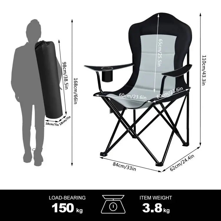 Foldable Camping Chair Lightweight