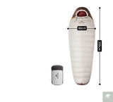 Naturehike Snowbird Camping Duck Down Sleeping Bag Adult Mummy Down Warm Sleeping Bag Ultralight Camping Quilt Sleeping Bags Beargoods