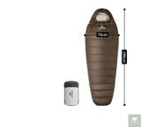 Naturehike Snowbird Camping Duck Down Sleeping Bag Adult Mummy Down Warm Sleeping Bag Ultralight Camping Quilt Sleeping Bags Beargoods