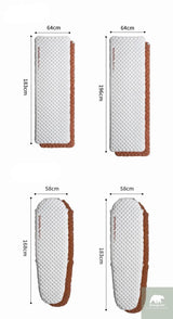 Naturehike Camping Mat 5.8 High R-value Mat Inflatable Sleeping Pad Lightweight Air Mattress 20D Nylon TPU Beach Portable Mats Beargoods