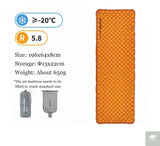 Naturehike Camping Mat 5.8 High R-value Mat Inflatable Sleeping Pad Lightweight Air Mattress 20D Nylon TPU Beach Portable Mats Beargoods