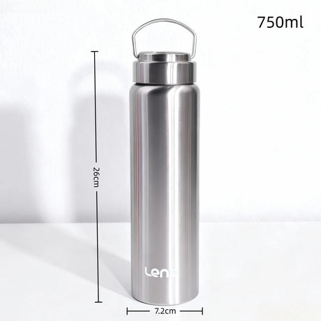 350-750ml Premium Ceramic Liner Tea Thermos Bottle Double Walled Stainless Steel Water Cup Vacuum Flask Travel Bottle Beargoods