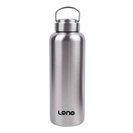 1pc Large Capacity Stainless Steel Sport Water Bottle Single-layer Rugged Water Cup Metal Bottle Drinkware Camping Sports Gym Beargoods