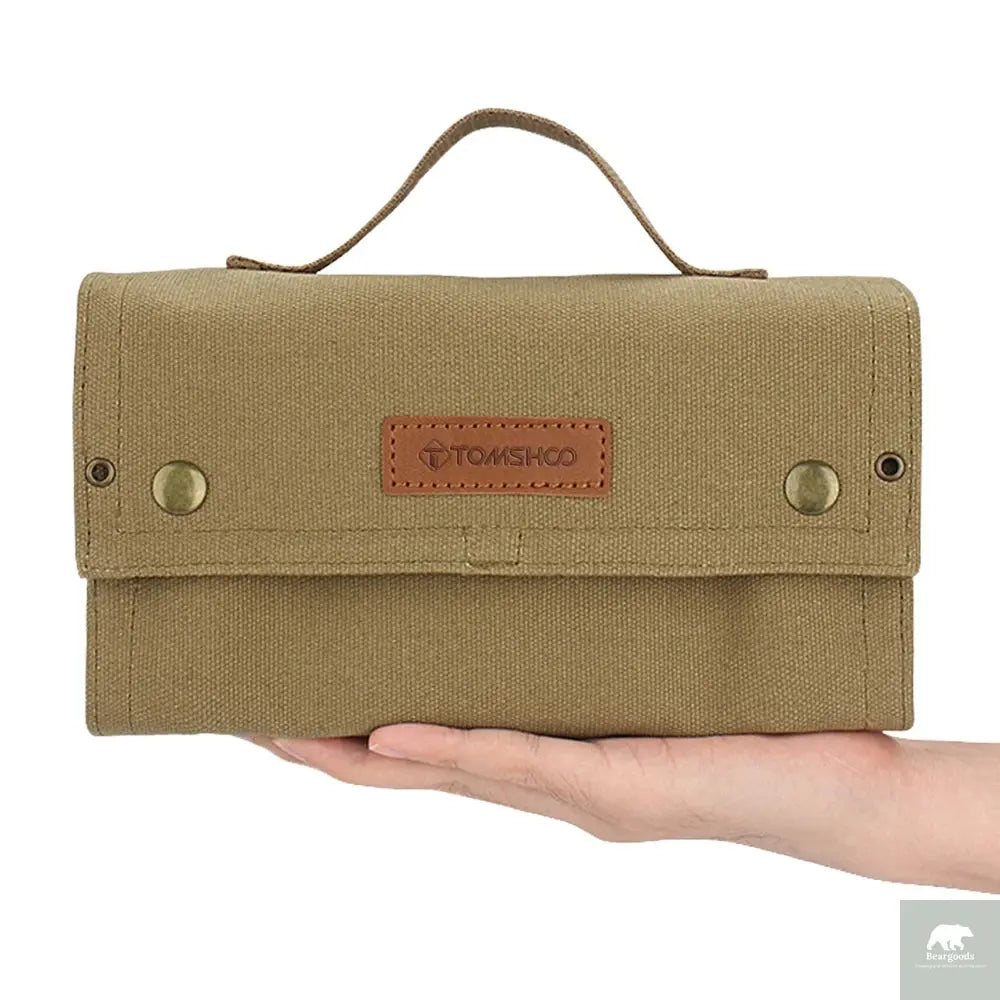 Barbecue Seasoning Storage Bag, Including 10 Bottles, Suitable For Outdoor Camping And Picnics, Seasoning Bottle Storage Bag Beargoods