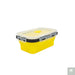 1 PCS Silicone Folding Lunch Box Food Grade Square Portable Microwave Oven Lunch Box Outdoor Travel Picnic Preservation Box Beargoods