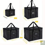 70L Insulated Thermal Cooler Bag Insulation To Keep Cold Large Capacity Portable Lunch Bag Zip Picnic Camping Tin Foil Food Bag Beargoods