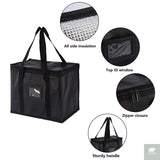 70L Insulated Thermal Cooler Bag Insulation To Keep Cold Large Capacity Portable Lunch Bag Zip Picnic Camping Tin Foil Food Bag Beargoods