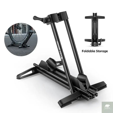 Bicycle Double Pole Foldable Parking Rack Beargoods