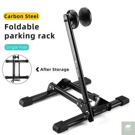 Bicycle Double Pole Foldable Parking Rack Beargoods